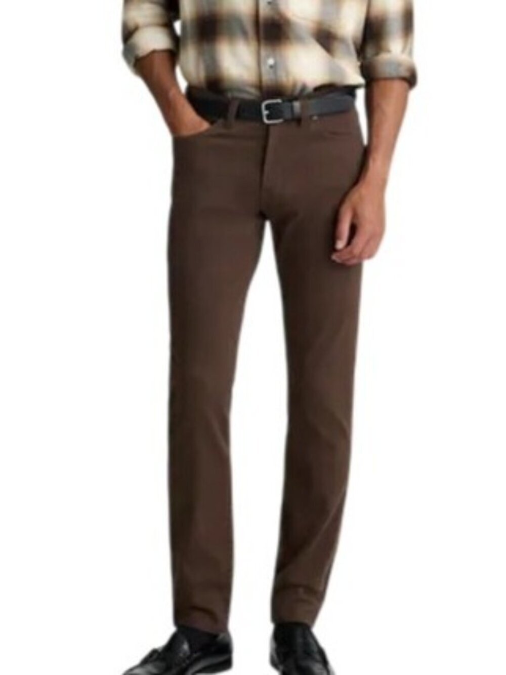 Madewell Mens The Athletic Allday Slim Pant~Size 30/32~Dark Brown NWT L15 14